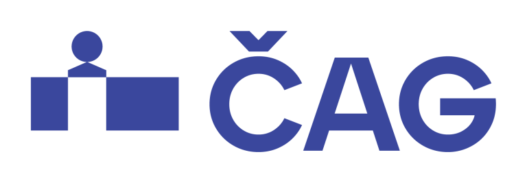 ČAG – gymnázium a základní škola s.r.o. primární logo modré